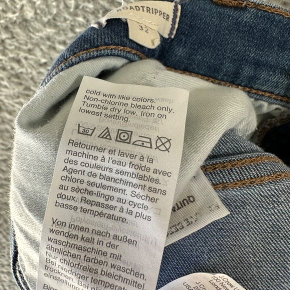 Madewell Jeans Women's 32 Blue 10" High Rise Roadtripper Tapered Breathable - Picture 11 of 16